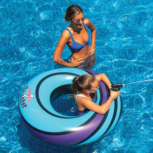 PowerBlaster Squirt Tube Inflatable Float, 42" Diameter, Assorted Colors