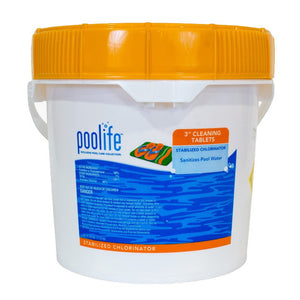 poolife 3" Chlorine Tablets, 25lb. Pail