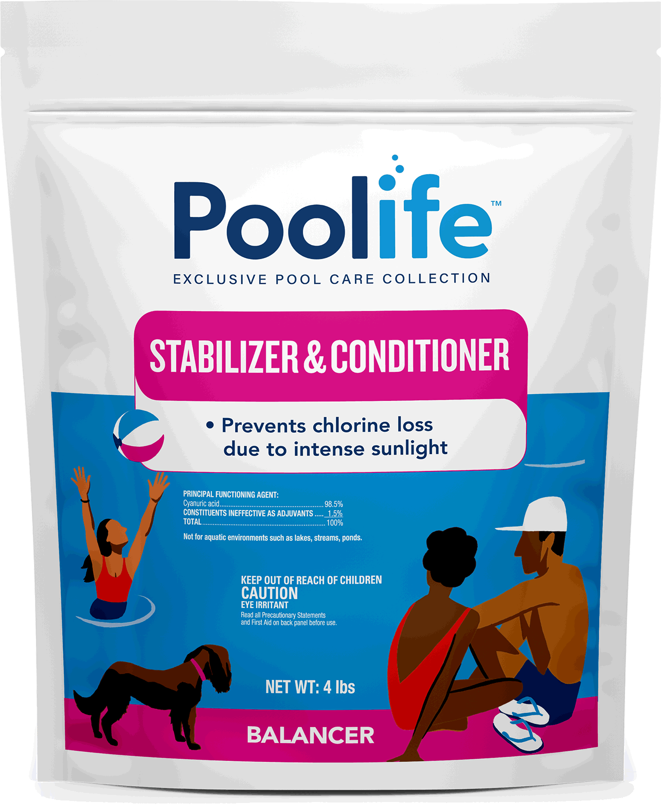 poolife Stabilizer & Conditioner, 4lb. Bag