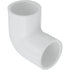 PVC Fitting, Elbow, 90 Degree, 1" Slip x 1" Slip (406-010)