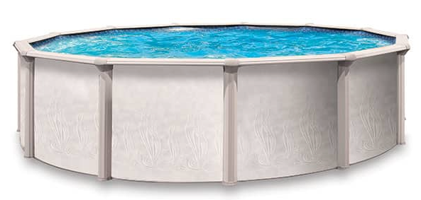 Antigua Above Ground Pool, 18' x 33' Oval, 52" Deep