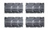 BeatBot Replacement Roller Brush Set for AquaSense & AquaSense Pro (92069)