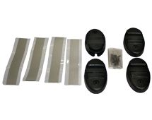 Hot Spring Replacement Cover Lock Set - Black 4/Set (71515)
