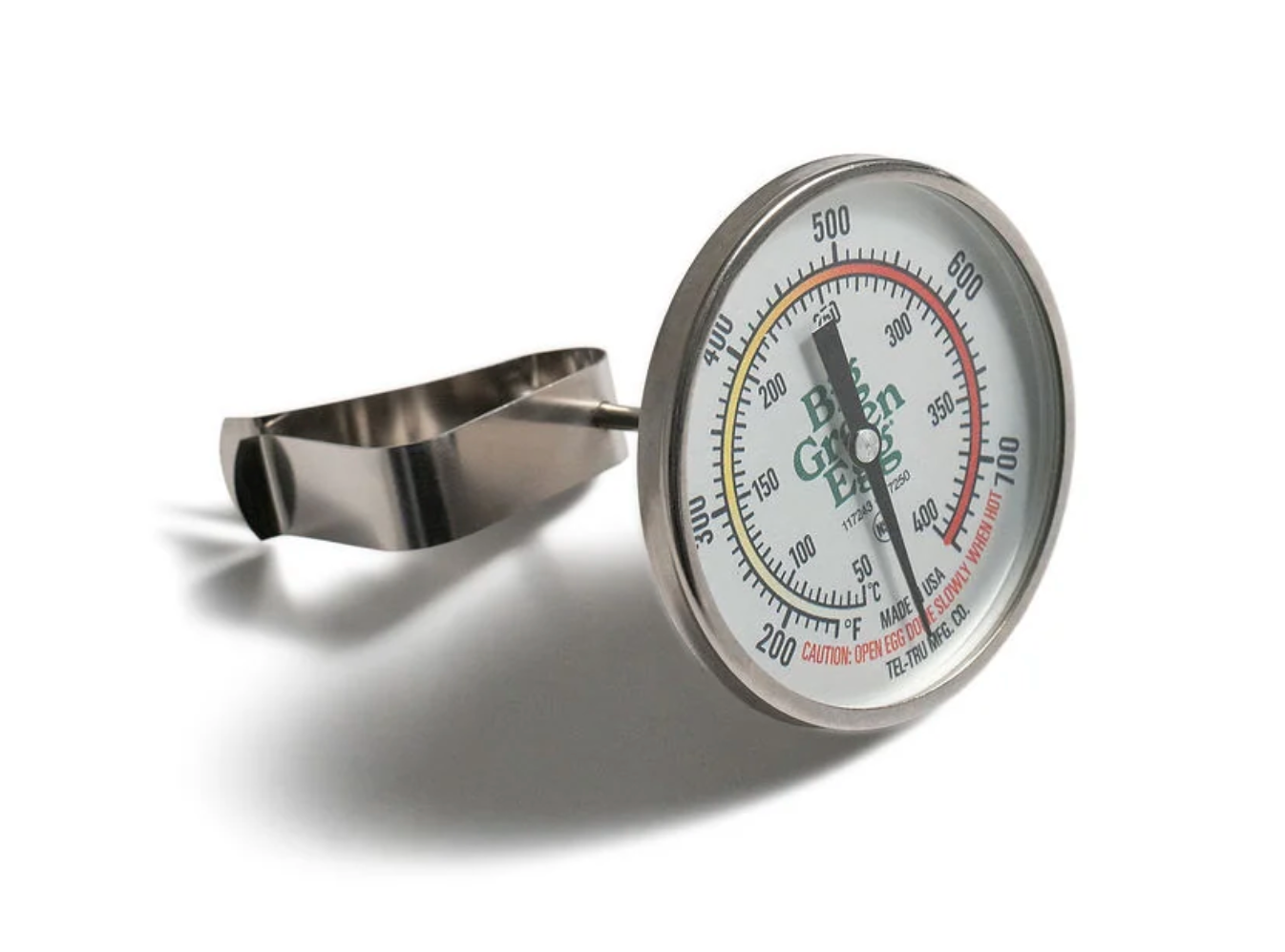 Big Green Egg External Temperature Gauge, Large Dial, 750°F (fits all except Mini) (117250)