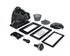 Carvin SkimTech 500 Above Ground Pool Skimmer & Return Assembly, Widemouth, Black (94114002)