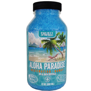 Spazazz Spa Fragrance Crystals, Destinations, Aloha Paradise - 22 oz.