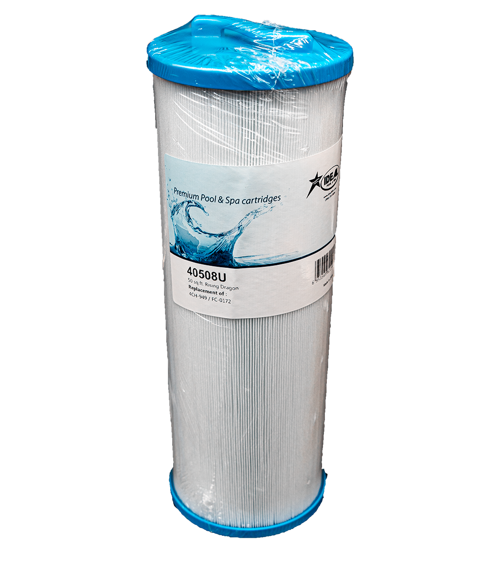 Spa Filter Cartridge, 40508, 50 Sq. Ft. Rising Dragon, Replaces 4CH-949 & FC-0172