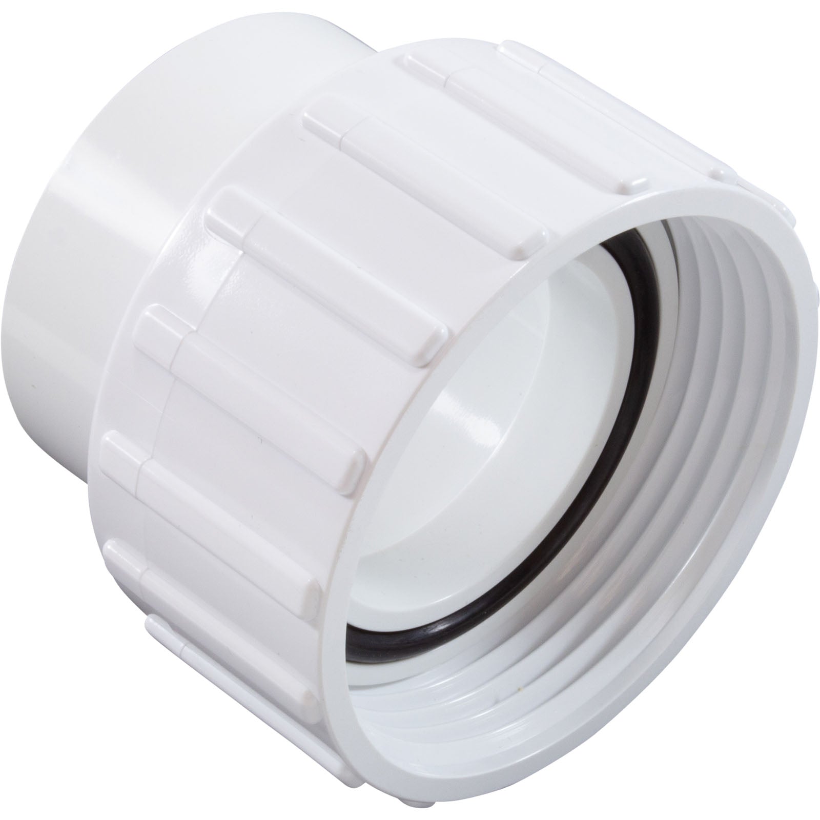PVC Fitting, Pump Union, 1 1/2" FPT x 1 1/2" Slip