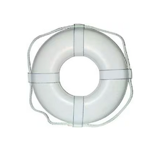 Ring Buoy, 19", White, United States Coast Guard Approved (10-206-WHI)