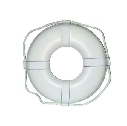 Ring Buoy, 19", White, United States Coast Guard Approved (10-206-WHI)