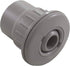 Fiberglass Wall Fitting & Flush Eyeball, 1 1/2" Socket x 2" Spigot, Gray (25523-701-000)