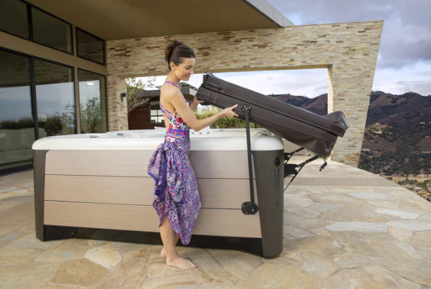 Hot Spring Cover Lifter, Cover Cradle II
