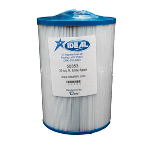Spa Filter Cartridge, 50353, 35 Sq. Ft. Elite Spas, Replaces 5CH-35, FC-0300 & PAS35P