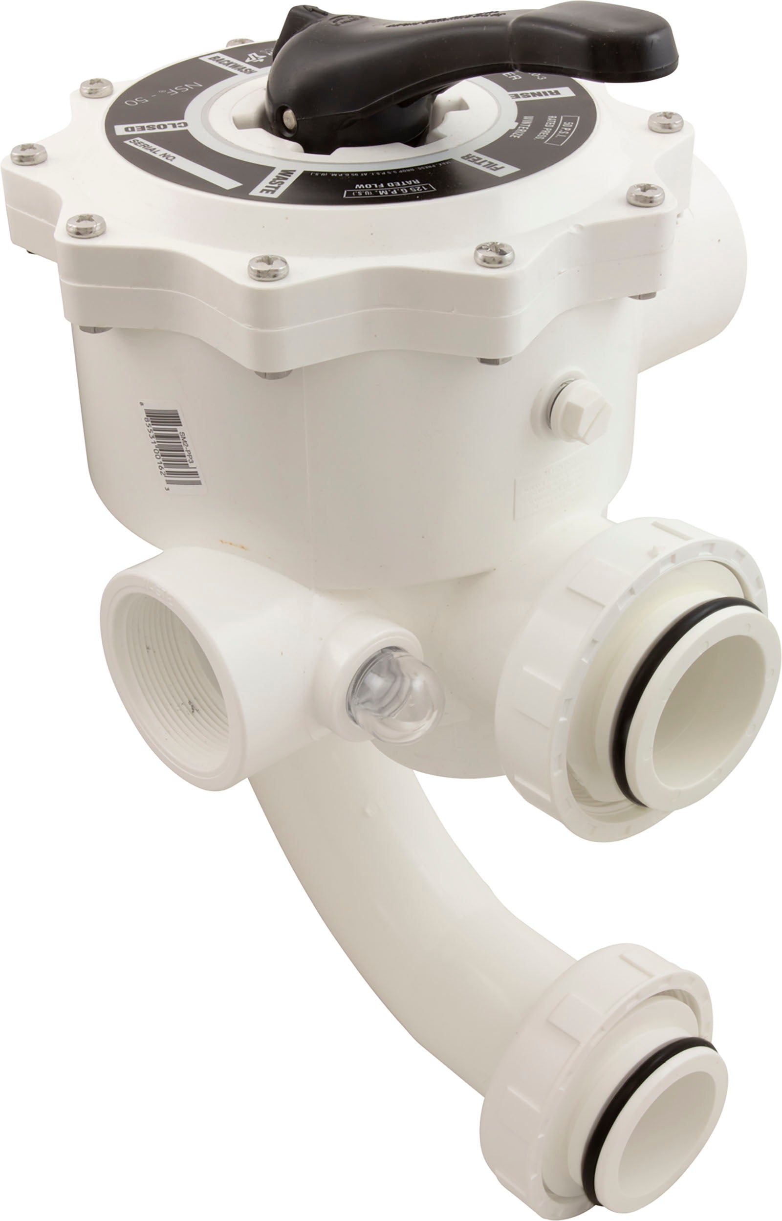 Pentair Replacement Multiport Valve for Side Mount Filters w/2" Plumbing (261055)