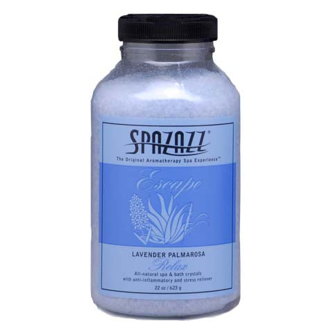 Spazazz Spa Fragrance Crystals, Lavender Palmerosa - 22 oz.