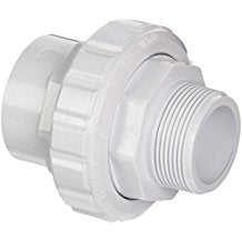 Hayward Flush Union, 1.5" MPT x 1.5" Slip (SP14953S)
