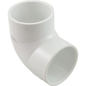 PVC Fitting, Elbow, 2" Slip x 2" Slip, 90 Degree (406-020)