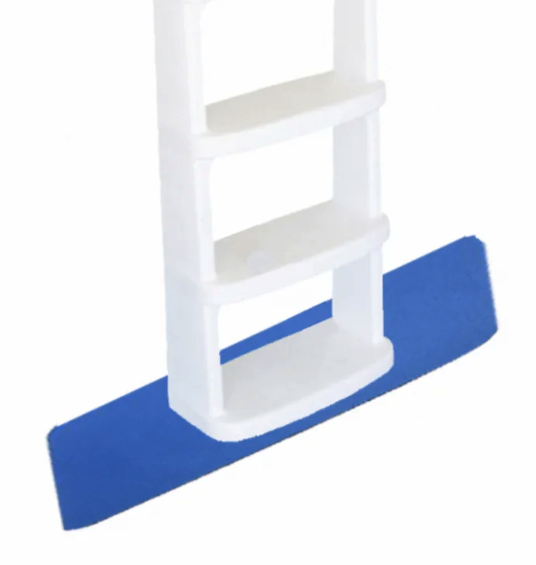 Pool Ladder Mat, Non-Skid, 9" x 30", Blue