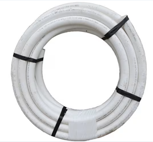 Flexible PVC Pipe, White, 1 1/2" (Sold by foot or roll)