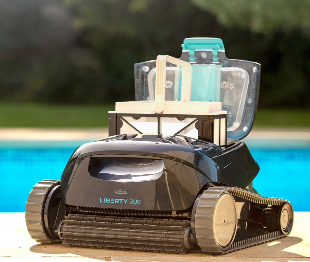 Dolphin Liberty 200 Cordless Robotic Vacuum for Above Ground & Inground Pools (99998120-US)