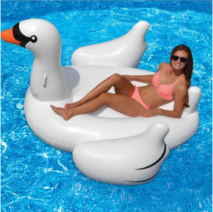 The Original Giant Swan Ride-On Float, 66" (90621)
