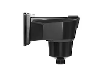 Carvin SkimTech 500 Above Ground Pool Skimmer & Return Assembly, Widemouth, Black (94114002)