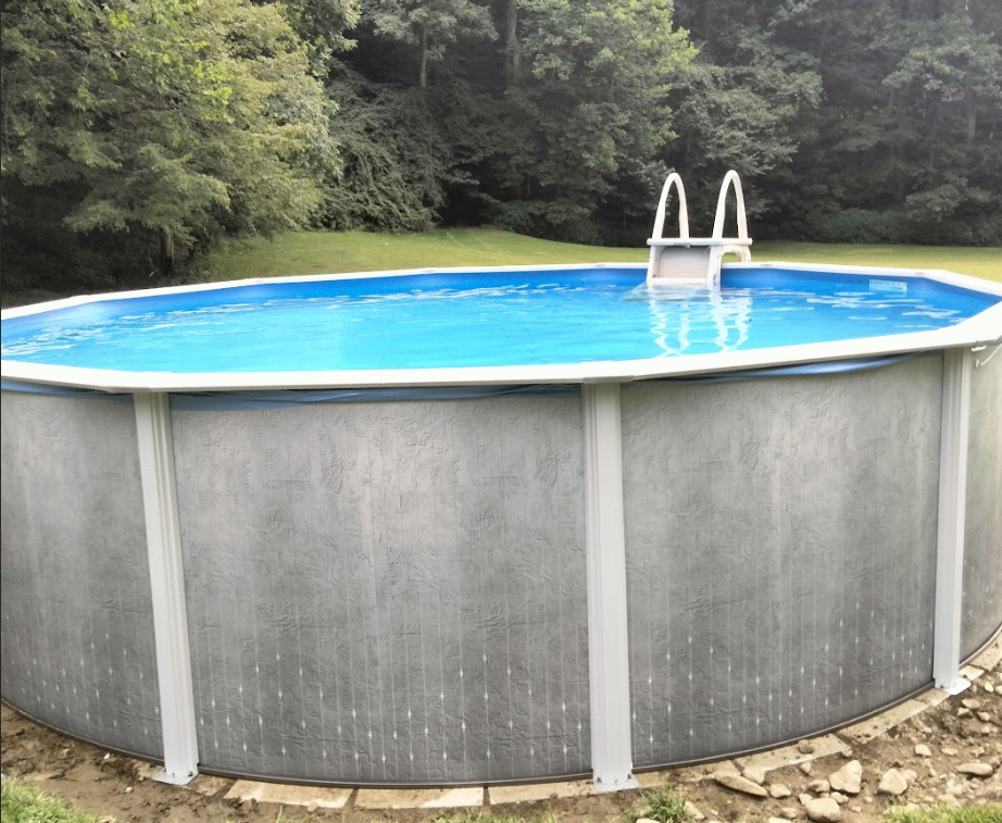 Solstice Above Ground Pool, 24' Round, 48" Deep