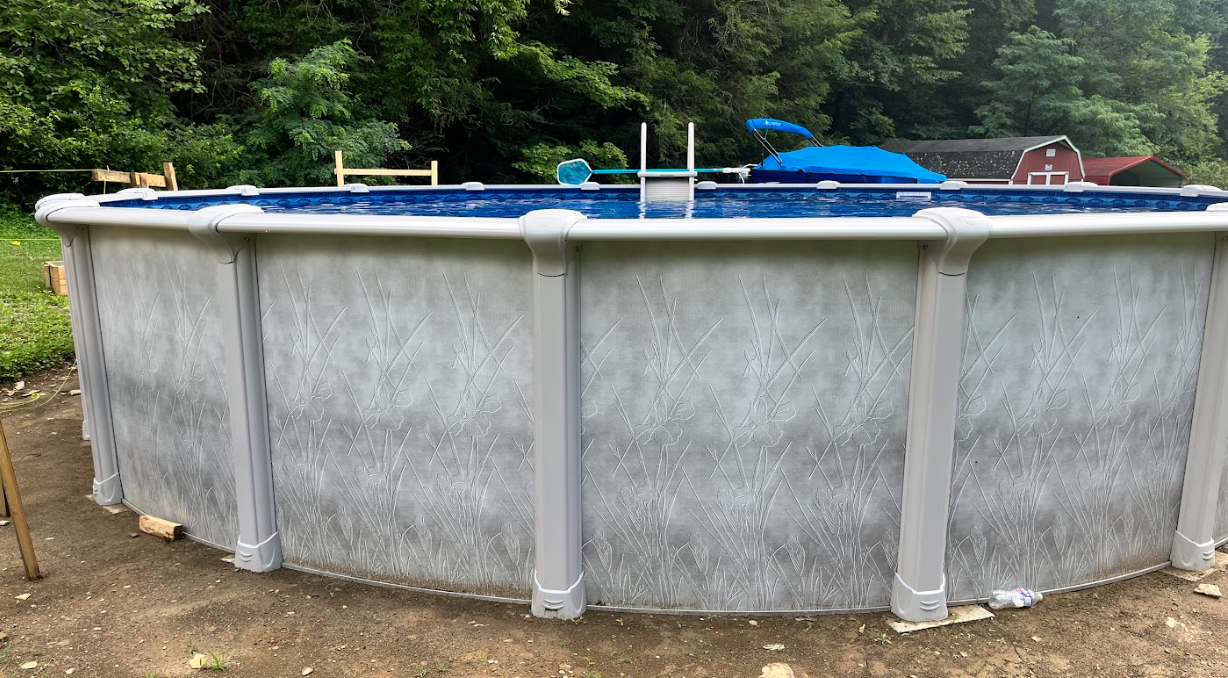 Navigator Above Ground Pool, 18' Round, 54" Deep