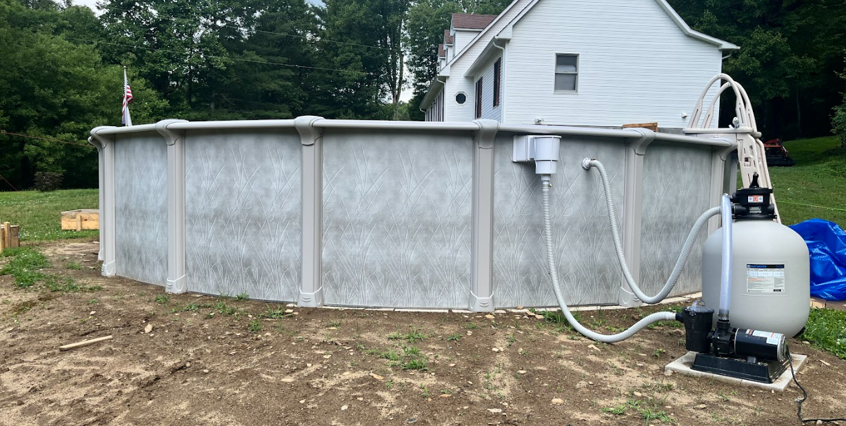 Navigator Above Ground Pool, 15' x 30' Oval, 54" Deep
