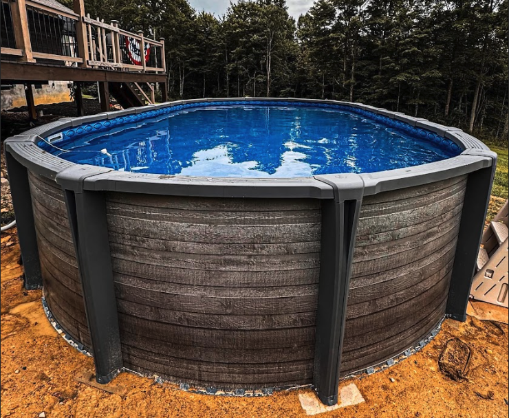 Downtown Above Ground Pool, 12' x 24' Oval, 54" Deep