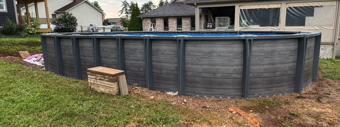 Downtown Above Ground Pool, 12' x 24' Oval, 54" Deep