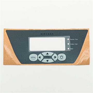 Nirvana Replacement Display Overlay for FC Series Heat Pumps (A-40-MBRFC)