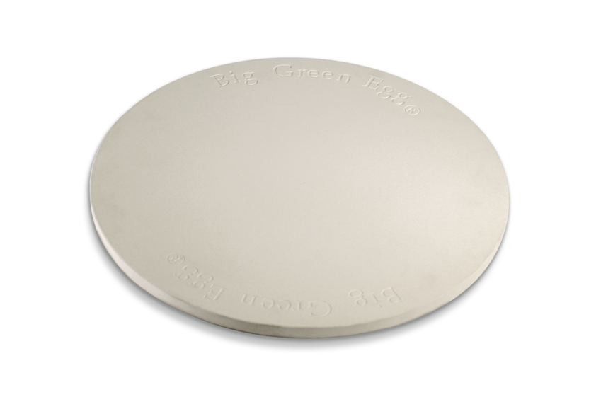 Big Green Egg Flat Pizza & Baking Stone, 14" Diameter for XXL, XL & L Egg (401014)