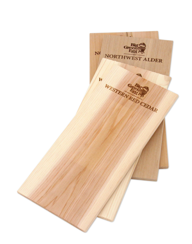 Big Green Egg Western Red Cedar Natural Grilling Planks, 2-Pack (116307)