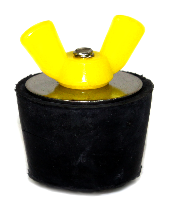 Winter Plug, #07 for 1 1/4" Pipe, Yellow