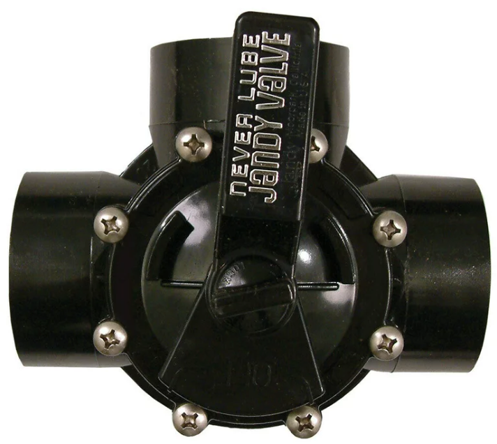 Jandy Pro Series Neverlube Positive Seal 3-Port Diverter Valve, 2" - 2 1/2" (4717)