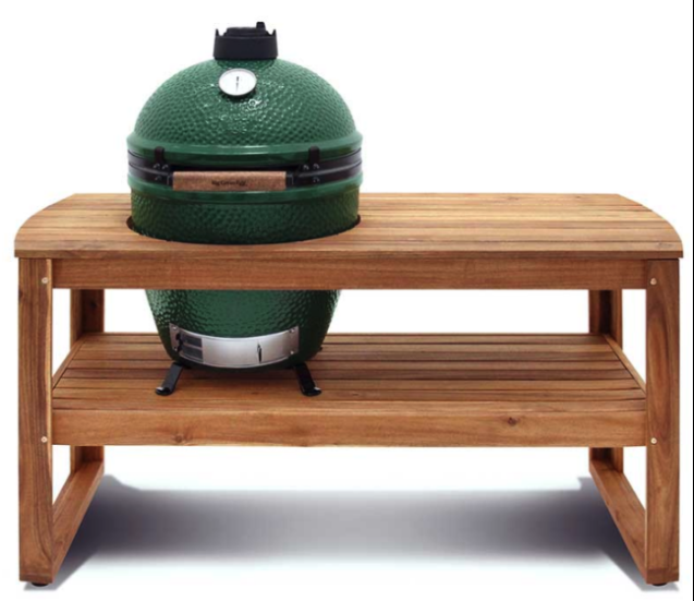Solid Hardwood Acacia Table for Big Green Egg, X-Large (118264)