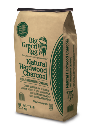 Big Green Egg 100% Natural Hardwood Lump Charcoal, 17.5lb. Bag (127013)
