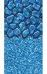 Above Ground Pool Liner, Overlap, Oval, 12' x 24' x 48"/52", Boulder Swirl
