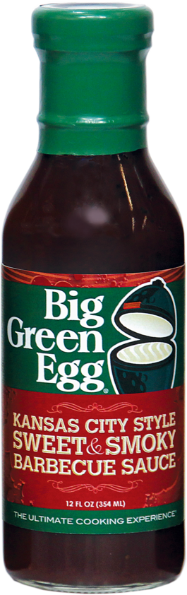 Big Green Egg BBQ Sauce, Kansas City Style - Sweet & Smoky (116529)