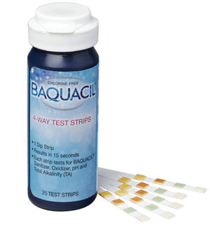 Baquacil 4-Way Test Strips, 25ct.