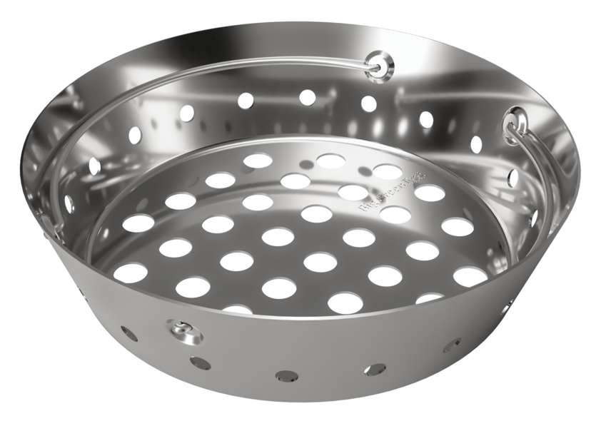 Big Green Egg Stainless Steel Fire Bowl for MiniMax Egg (122650)