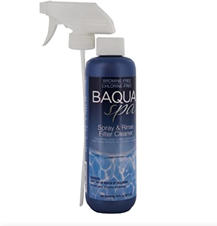 BaquaSpa Spray & Rinse Cleaner, 16 oz.