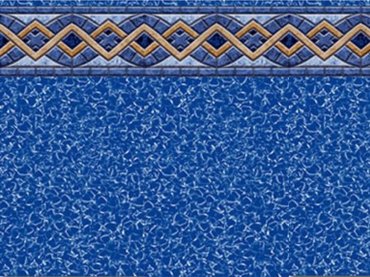 Above Ground Pool Liner, Unibead, Oval, 12' x 24' x 54", Liberty Tile