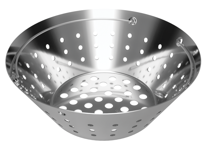 Big Green Egg Stainless Steel Fire Bowl for Large Egg (122674)