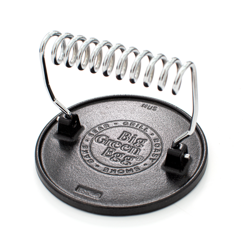 127648 by Big Green Egg - Cast Iron Grill Press